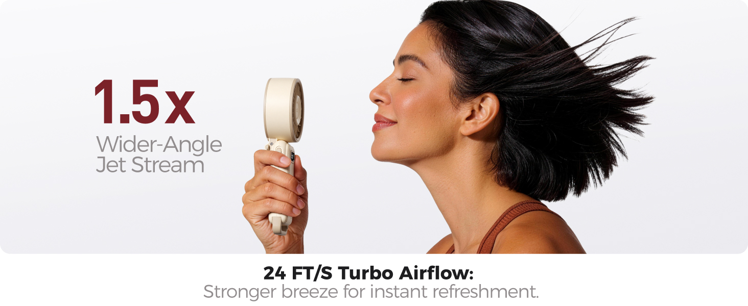 strong breeze for instant refreshment turbo airflow