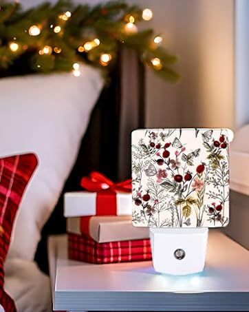 vintage butterfly night light