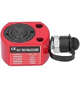 AUNMAS 10T Hydraulic Cylinder Red, Material Handling Products Hydraulic Lifting Cylinders Hydraul...
