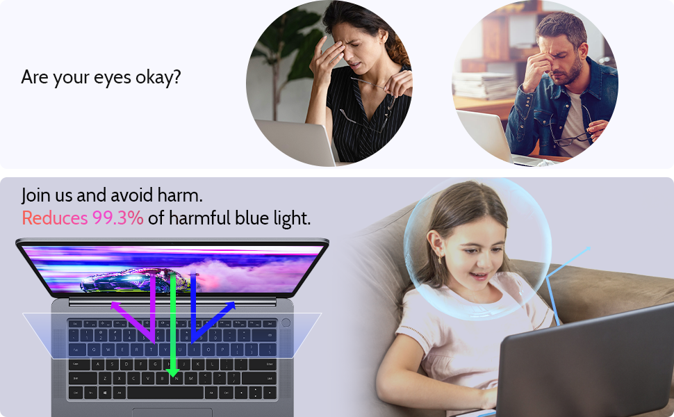 blue light screen protector
