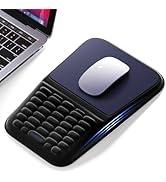 Vaydeer Ergonomic Mouse Pad with Wrist Rest – Memory Foam Mouse Pad with Wrist Support & Massage ...