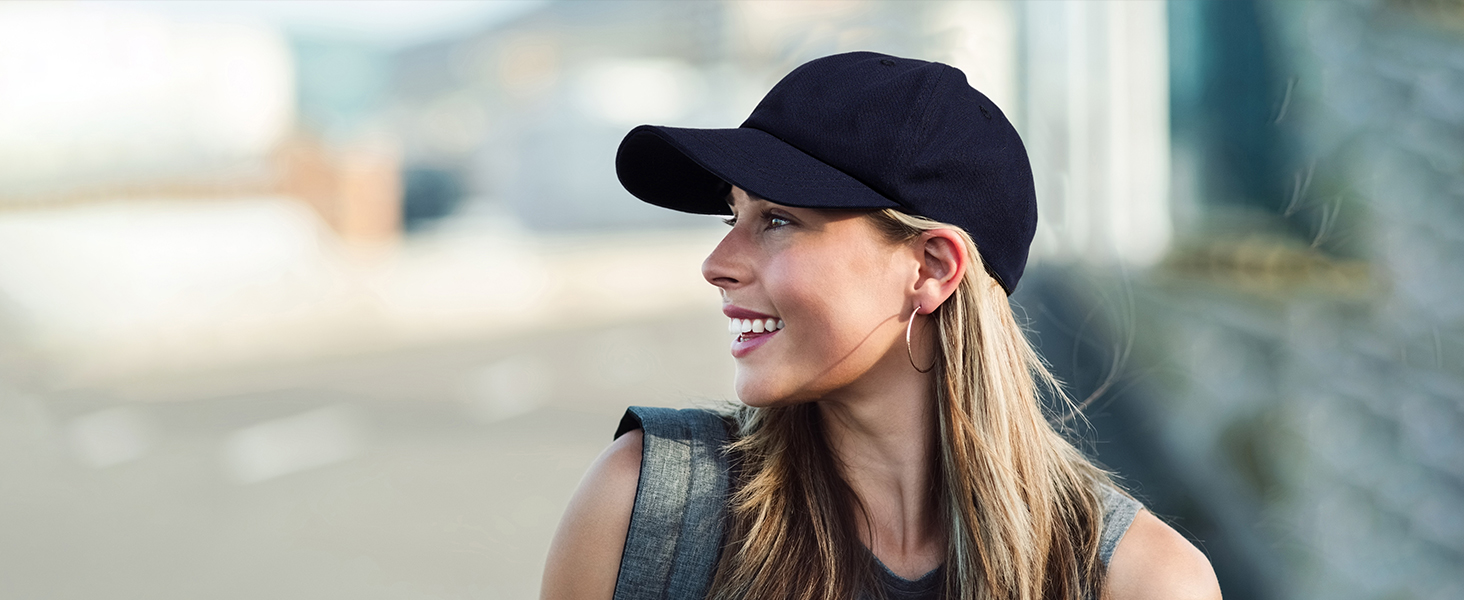 satin lined baseball cap