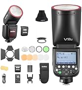 Godox V1ProS USA Version with AKR1 Kit External Flash SU-1 V1ProS U TTL Flash 2980mAh 76W Battery...