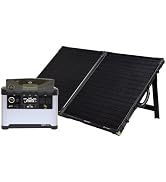 Goal Zero Yeti Portable Power Station, Yeti 500 + Boulder 100 Solar Generator, 499 Watt Hour LiFe...