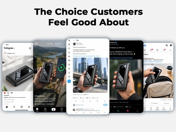 The Choice Customers Feel Good About