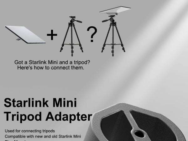 starlink mini tripod adapter