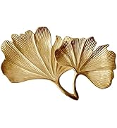 Pasiir Small Leaf Shaped Trinket Dish, Decorative Gold Jewelry Dish Tray, Ring Hodler Dish Jewelr...