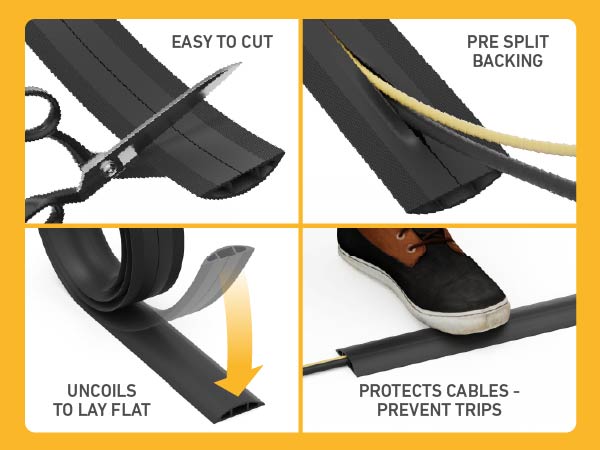 floor cable cover