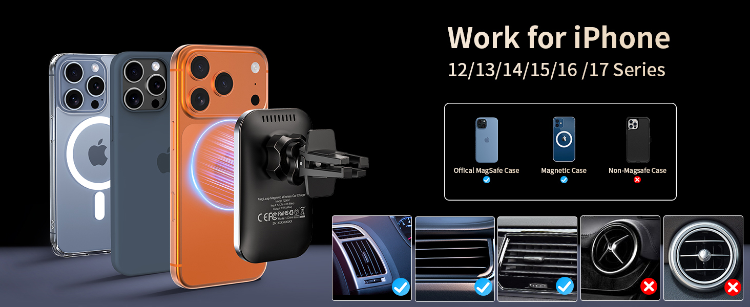 magsafe car mount charger