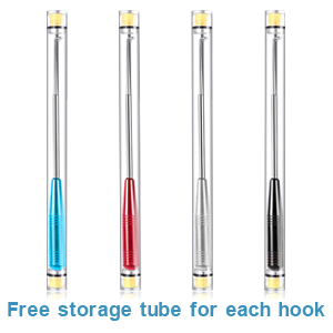 4-pack sets with individual storage tubes