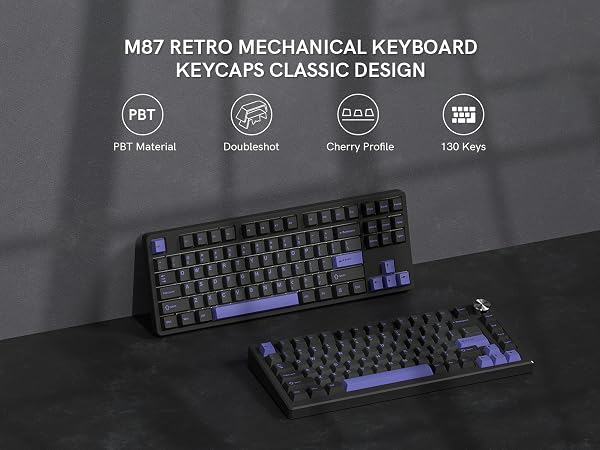 black keycaps