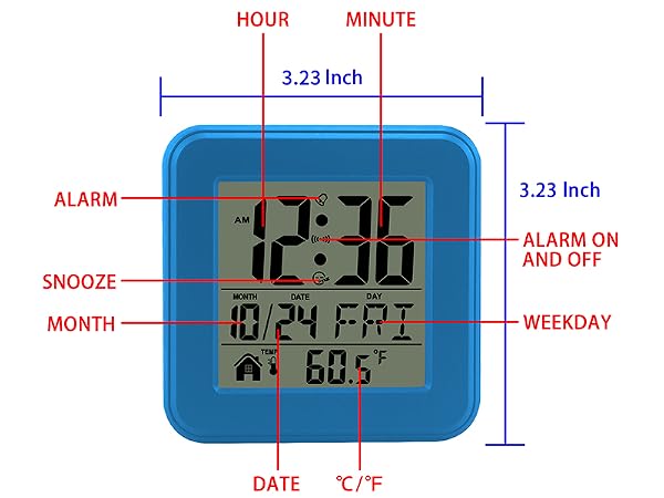 digital alarm clock