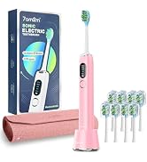 7AM2M Sonic Electric Toothbrush for Adults&Teens with LED Screen, 5 Modes, One Charge for 365 Day...