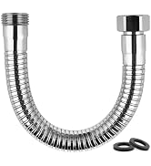 Hibbent Stainless Steel Garden Hose Protector, Flexible Hose Extension with 3/4