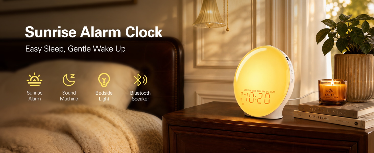 sunrise alarm clock