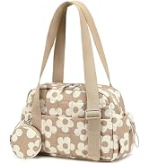 CAMTOP Mini Gym Bag for Women, Small Gym Tote Bag Puffy Quilted Sports Duffel Bag with Wet Compar...