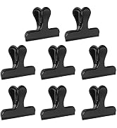 Set of 8 Heavy Duty Stainless Steel Bag Clips SourceTon 3 Inch Durable Paper Seal Grip for Coffee...