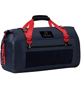 IRON JIA'S Motorcycle Dry Bag - Waterproof Duffle & Luggage Tail Bag Saddle Bags with Roll Top Cl...