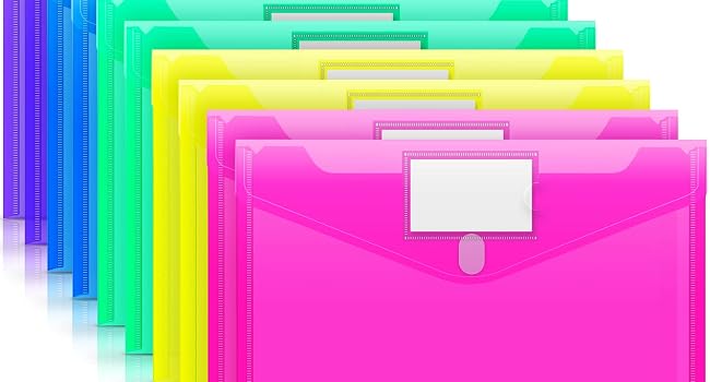 Sooez Clear Document Folders File Folders