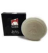 G.B.S 97% Bay Rum All-Natural Shave Soap Made With Shea Butter Coconut Oil, Avocado Oil, Balm Soa...