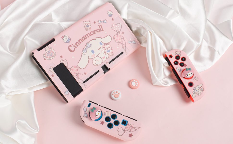 Cinnamoroll switch case pink