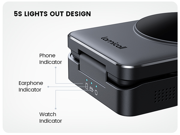3 in 1 magsafe wireless charging station apple magnetic travel compact foldable watch airpods