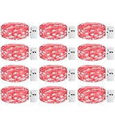 inkgear 12 Pack Fairy Lights with Timer - Battery Operated 3 Modes, 7ft 20 LED Waterproof Indoor ...