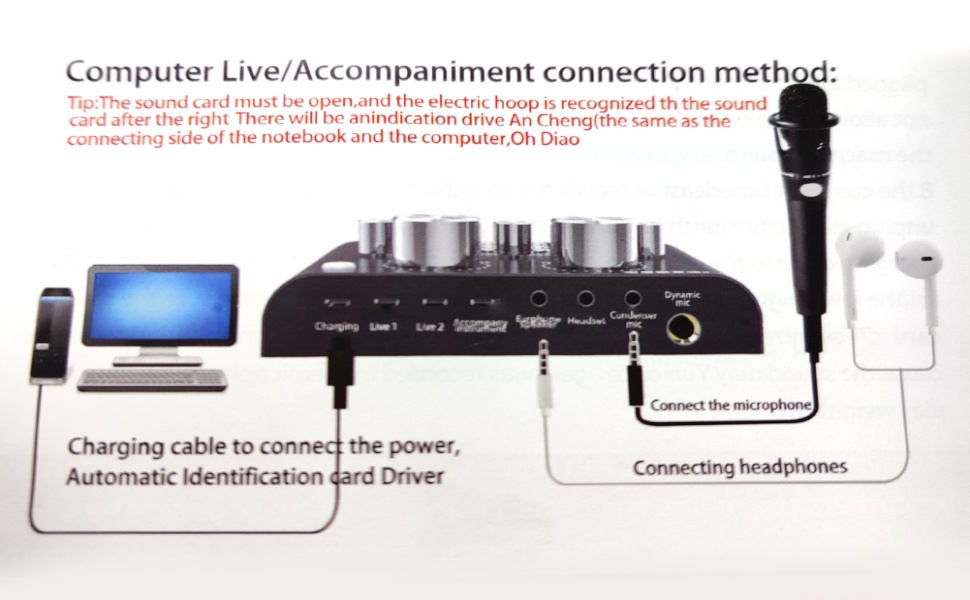 live sound card