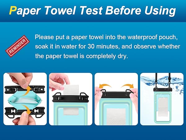 waterproof phone pouch floating