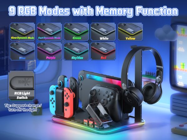 switch 2 joycon charging station