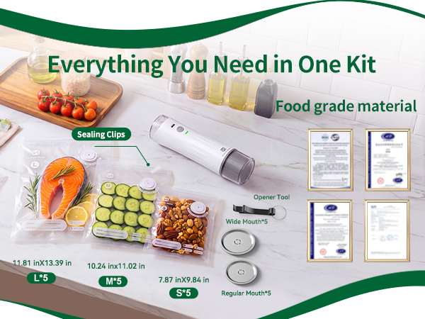 hand held vacuum sealer for food