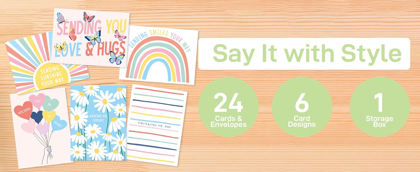 thinking of you greeting cards just for fun greeting cards greeting card pack just because cards