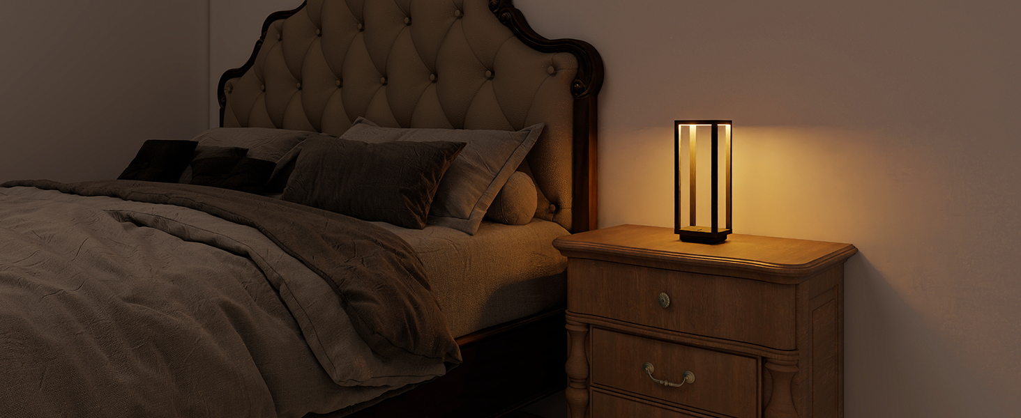 Bedside Table Lamps for Bedroom Nightstand