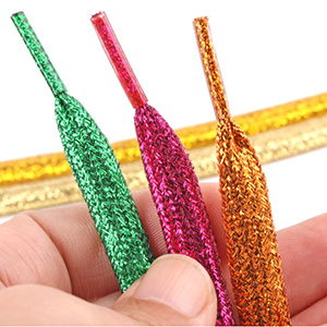 Colorful Sequin Shoelaces