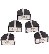 BWESOO 10Pcs Black Equalizer Fader Cap 11MMX9MM Hole 4MM Potentiometer Fader knob Cap Knobs Elect...