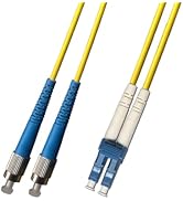 RiteAV 4M (13.12ft) OS2 FC-LC Male/Male Fiber Optic Cable Duplex Single-Mode 9/125 Jumper 4 Meter...