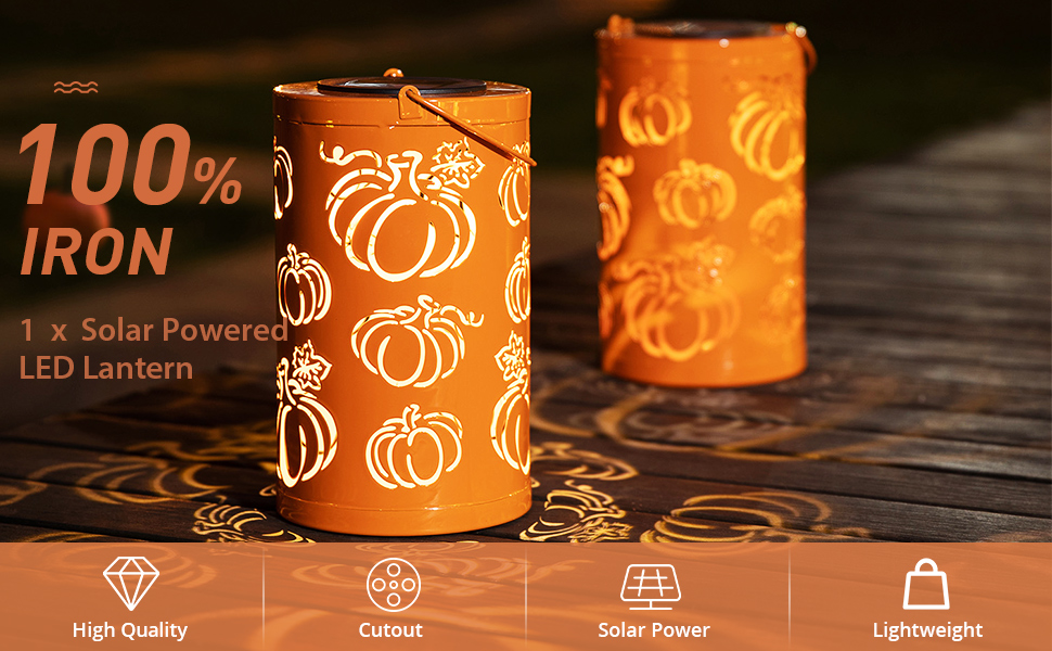 fall decorative lanterns