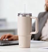 SUNWILL Insulated Coffee Tumbler with Handle