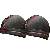 ForceWave Wave Cap,Silky Stocking Wave Cap for Men Women, Black Wave Compression Cap for 360 Waves