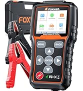 FOXWELL BT705 Plus Car Battery Tester 12V 24V Automotive, 100-2000CCA Battery Load Tester Digital...
