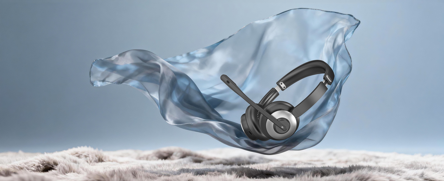 wireless headphones with mic
