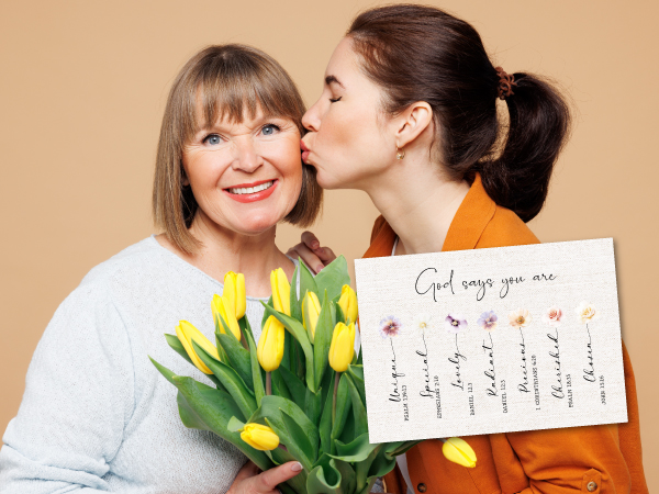 God says you are greeting card