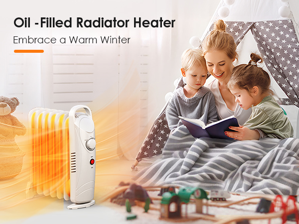 radiator heater white