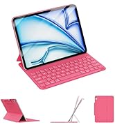 ZYNTHRALIX Keyboard Case for iPad Air 11 inch (M3-2025, M2-2024), Ultra-Slim & Lightweight, Magne...