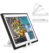HomeMount Show 15 Stand for Kitchen & Show 21 Stand, 360° Swivel Tablet Stand with Dual-Joint Adj...