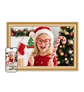 Frameo 10.1" WiFi Digital Picture Frame with 32GB Memory, 1280 x 800 IPS HD Touch Screen Electron...