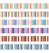 SIQUK 4200 Pieces Page Flags Sticky Tabs Page Markers Morandi Flag Tabs Sticky Notes Colored Writ...
