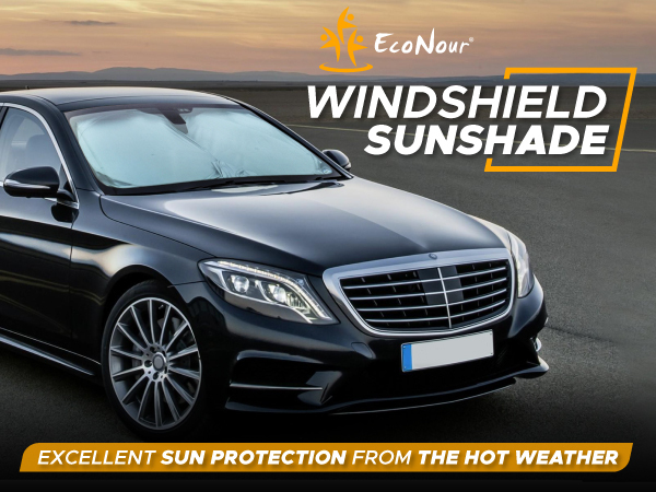 windshield storage sunshade sun uv protection ray guard plus shade automotive interior car pouch
