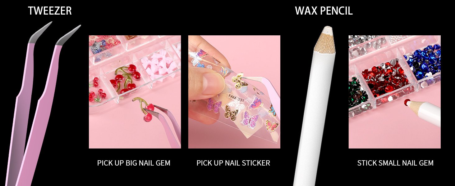 Tweezer & Wax Pencil