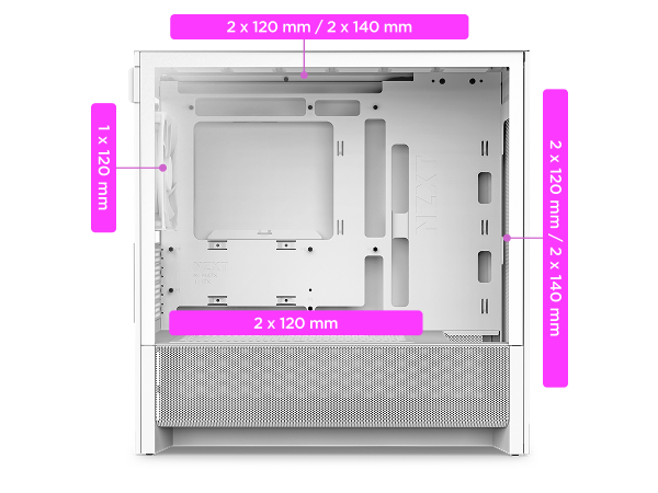 h3 flow fans capacity